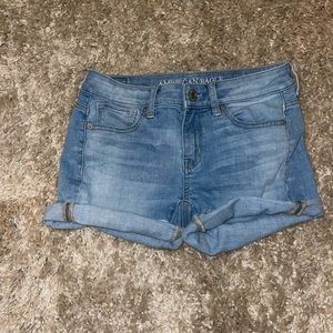 american eagle jean shorts